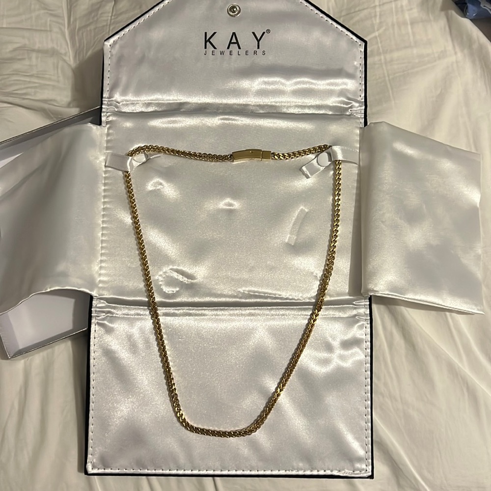 Men's Foxtail Chain Necklace Stainless Steel 22" Length